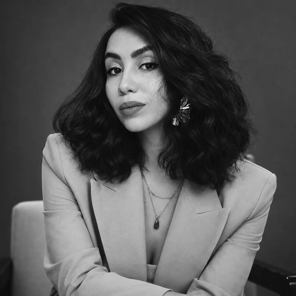 Gabriela Morais, advogada e sócia-proprietária da Morisan, em retrato de estúdio.